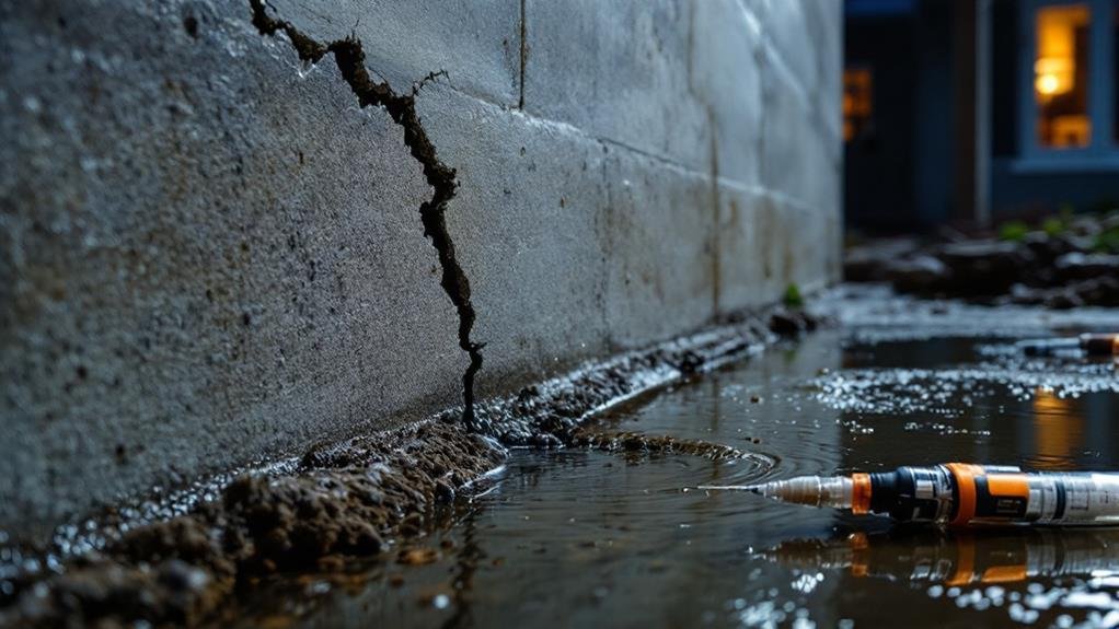 foundation crack repair in barrie, ontario